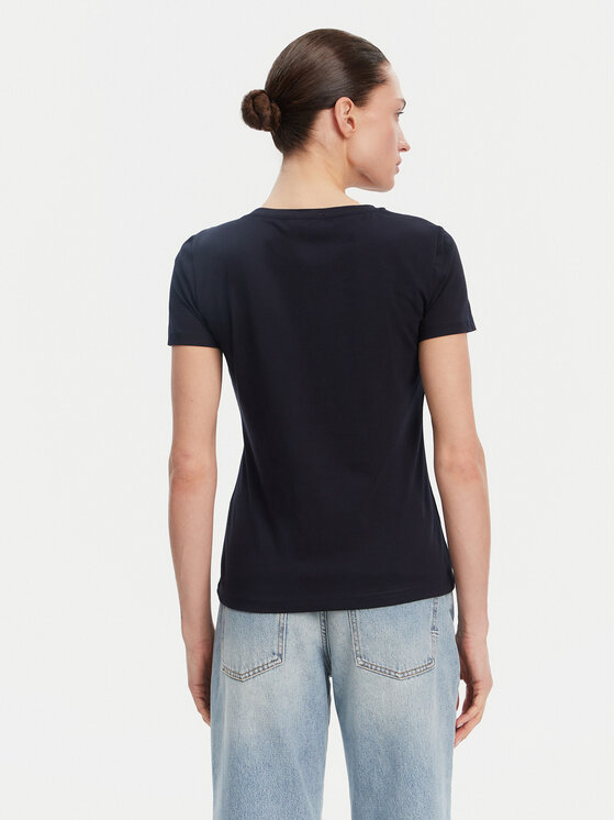 Gaudi Gaudi T-Shirt 511BD64021 Granatowy Regular Fit