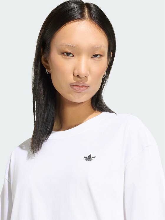 adidas adidas T-Shirt 165409 Biały Oversize