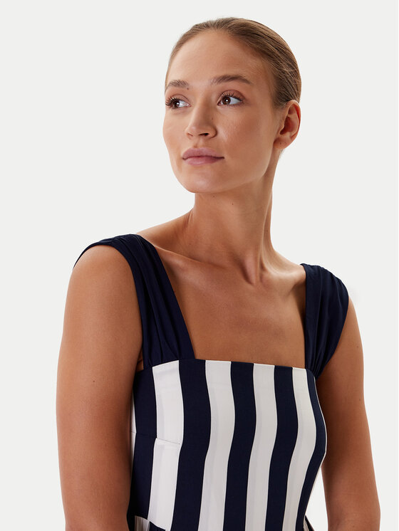 Tatuum Tatuum Poletna obleka Daliana 1 T2510.212 Mornarsko modra Relaxed Fit