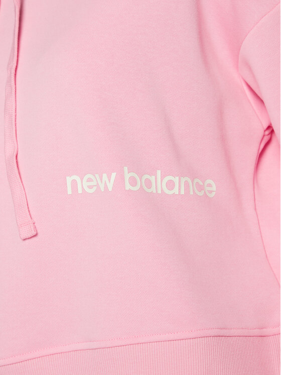 New Balance New Balance Суитшърт Essentials WT23512 Розов Relaxed Fit