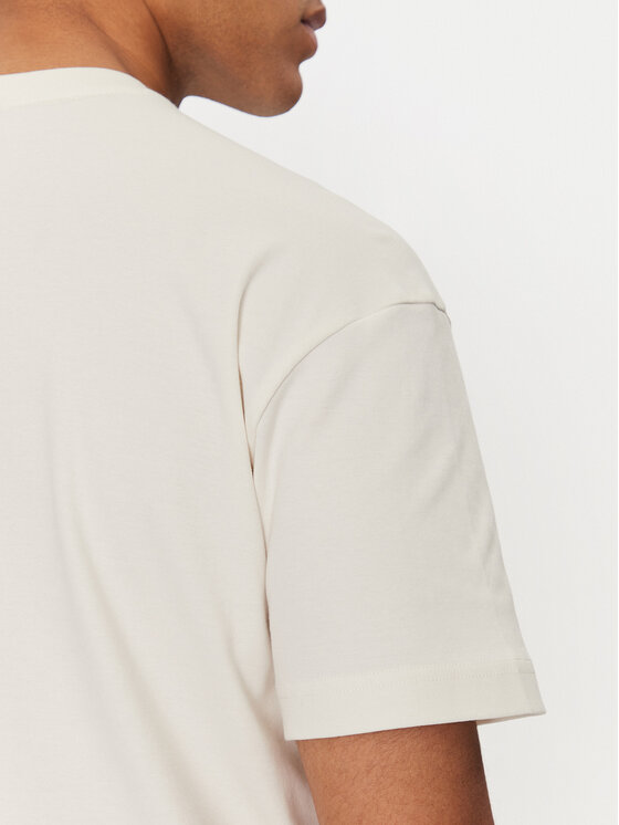 Calvin Klein Calvin Klein T-Shirt Nano Logo K10K112487 Biały Regular Fit