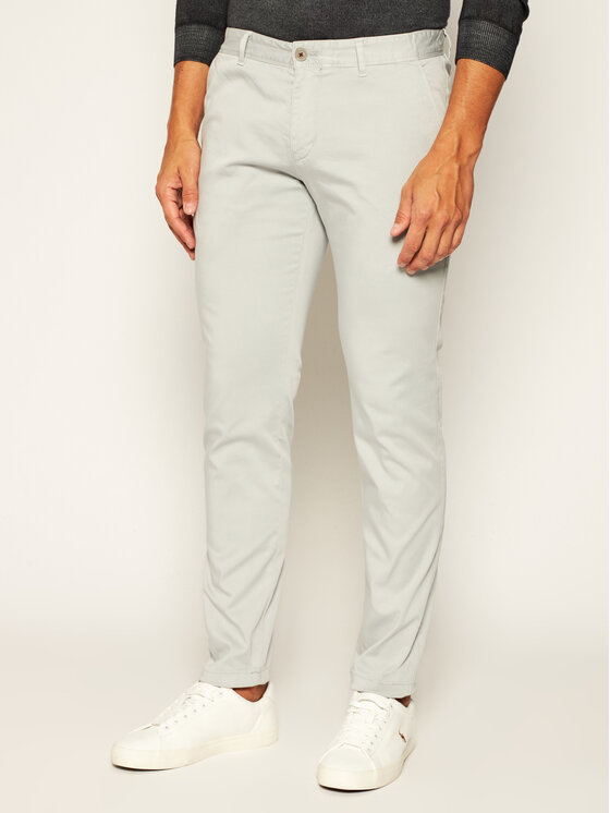 Roy Robson Roy Robson Chino hlače 941-51 Siva Slim Fit