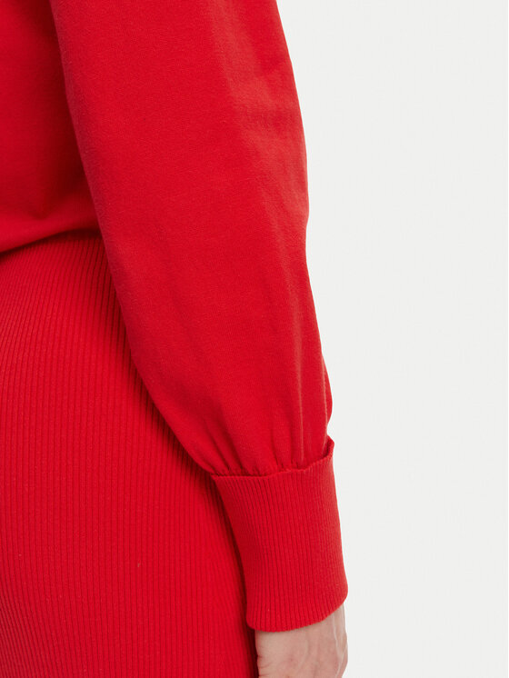 French Connection French Connection Strickkleid 71YAU Rot Regular Fit