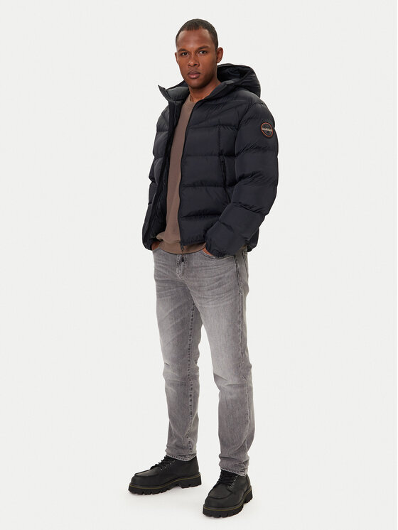 Napapijri Napapijri Kurtka zimowa A-Molveno NP0A88V2 Czarny Regular Fit
