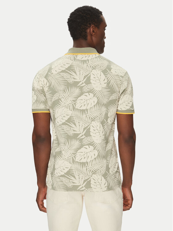 Liu Jo Liu Jo Тениска с яка и копчета QA5180 J7734 Зелен Regular Fit