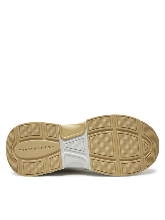 Tommy Hilfiger Tommy Hilfiger Sneakers Th Chunky Feminine Runner FW0FW08616 Écru