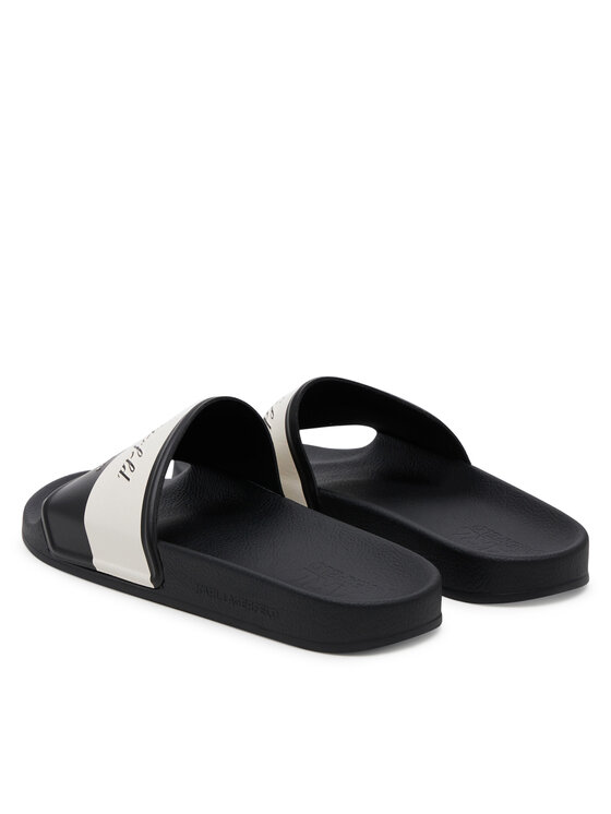 KARL LAGERFELD KARL LAGERFELD Šľapky KL70023 Čierna