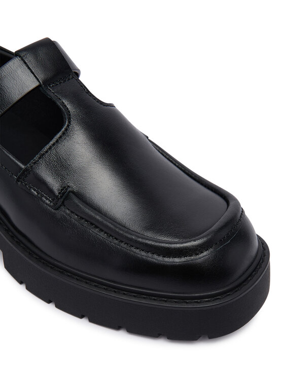 Calvin Klein Calvin Klein лоуфъри с дебела подметка Chunky Loafer Tbar Pol Lth HW0HW03046 Черен