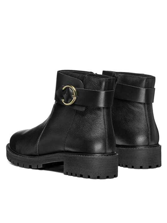 Geox Geox Botine D Hoara D46FTB 04643 C9999 Negru