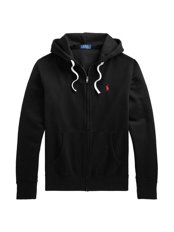 Polo Ralph Lauren Polo Ralph Lauren Bluză Fleece 710813297001 Negru Regular Fit