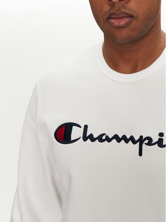 Champion Champion Світшот 220727 Білий Slim Fit