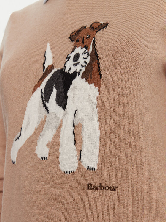Barbour Barbour Džemper Fareham LKN1688BE12 Bež Regular Fit