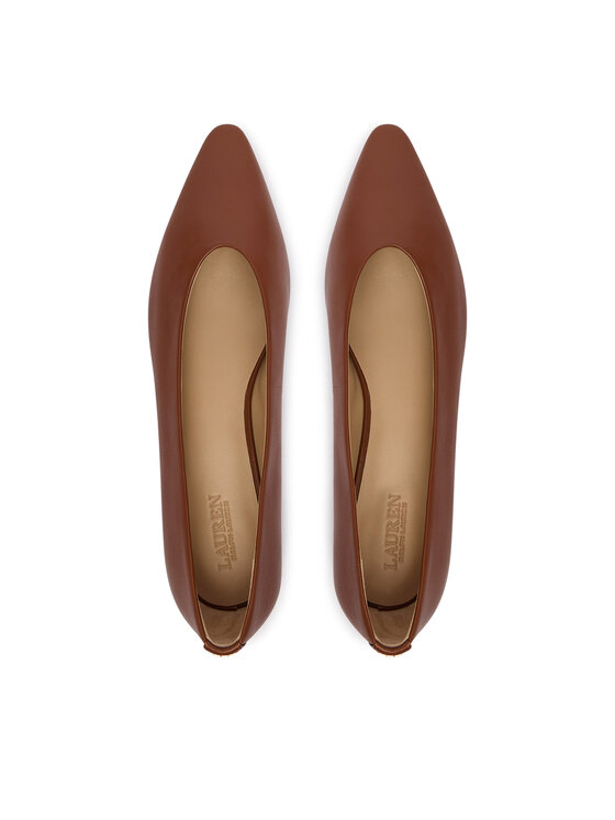 LAUREN RALPH LAUREN LAUREN RALPH LAUREN Balerinke Audri 802P18411004 Rjava