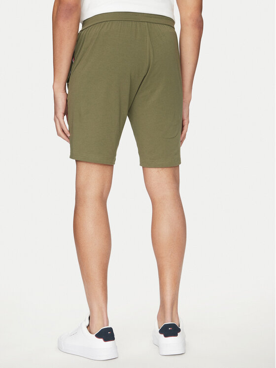 Tommy Hilfiger Tommy Hilfiger Sportske kratke hlače UM0UM03364 Zelena Regular Fit