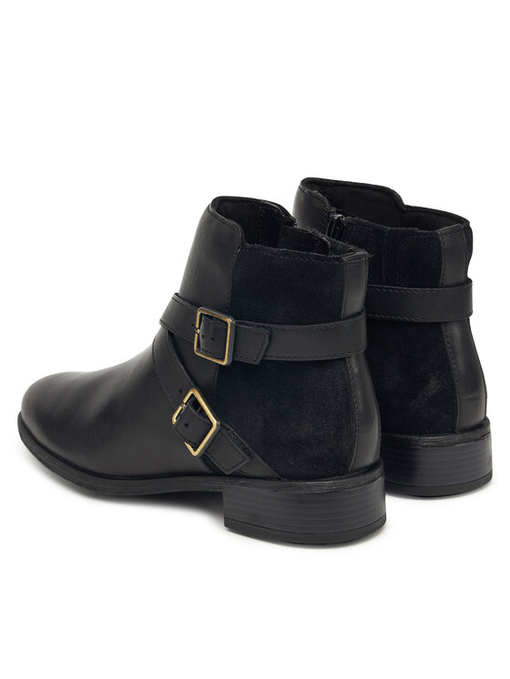 Clarks Clarks Botki Havisham Bay 26182941 Czarny