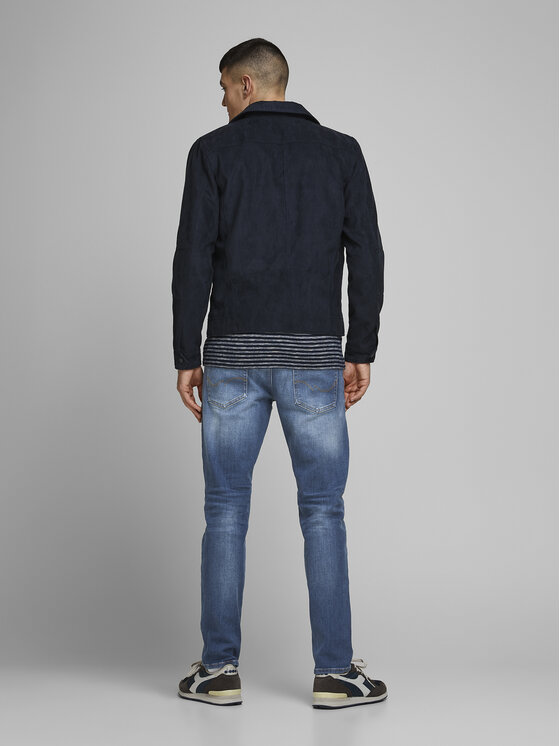 Jack&Jones Jack&Jones Jeans hlače Mike 12168290 Modra Tapered Fit