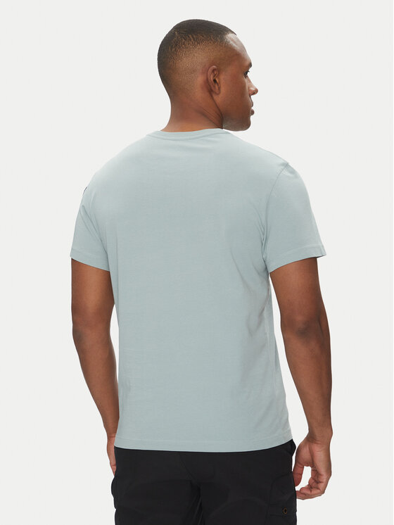 Parajumpers Parajumpers T-Shirt Tape 25SMPMTSIT01 Niebieski Regular Fit