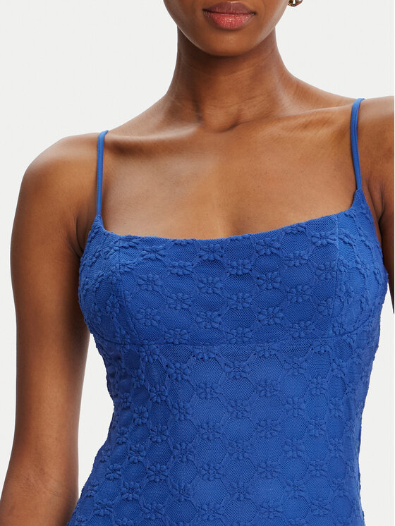 BARDOT BARDOT Kokteiļkleita Adoni Mesh 57998DB1 Zils Regular Fit