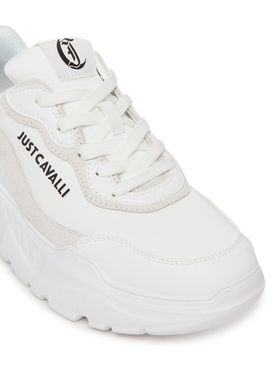Just Cavalli Just Cavalli Sneakersy 78RA3SL5 Biały