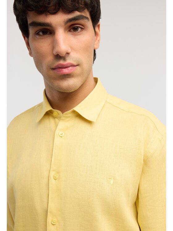 Trussardi Trussardi Koszula 5025N000032N028 Żółty Regular Fit