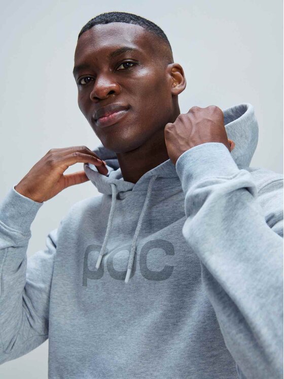 POC POC Bluza POC Hood Szary Loose Fit