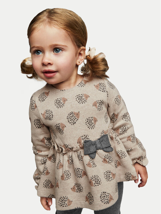 Mayoral Mayoral Комплект блуза и клин 2713 Сив Regular Fit