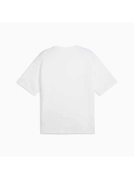 Puma Puma T-Shirt 629645 Biały Regular Fit