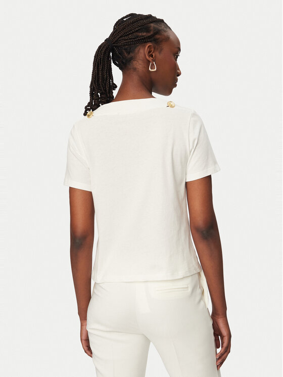 Rinascimento Rinascimento Blūze CFC0128105003 Balts Regular Fit