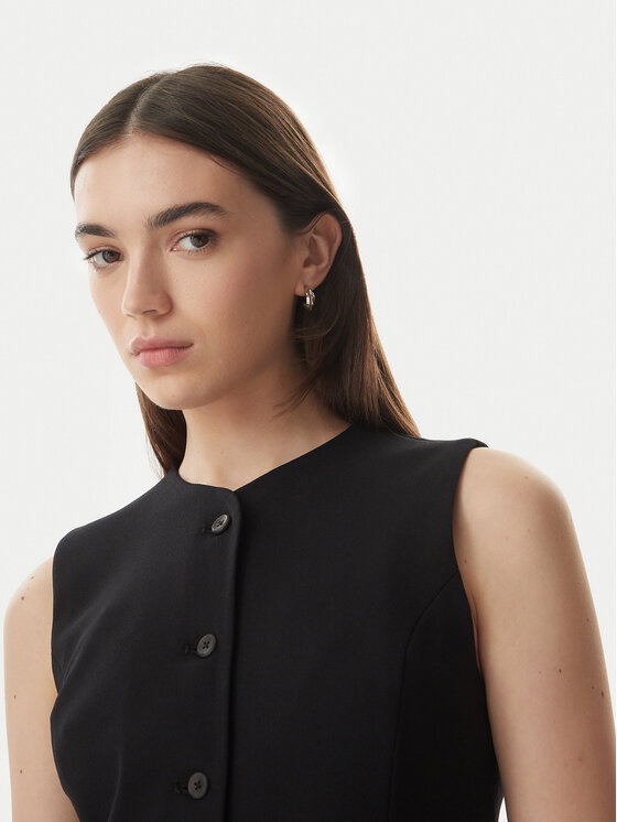 Calvin Klein Calvin Klein Γιλέκο LV044G414G Μαύρο Regular Fit