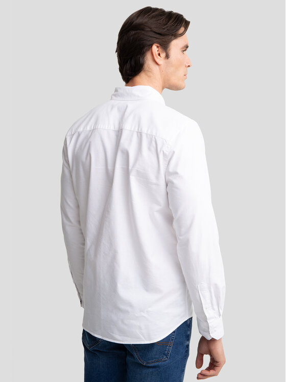 BIG STAR BIG STAR Koszula TRIXI Biały Basic Fit