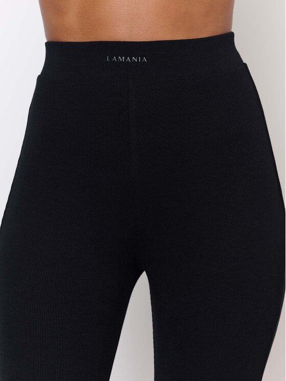 La Mania La Mania Pantaloni da tuta ERIN Nero Classic Fit
