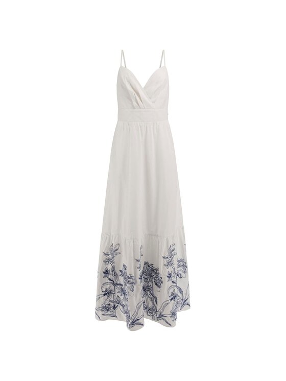 Guess Guess Φόρεμα 173921 Λευκό Classic Fit