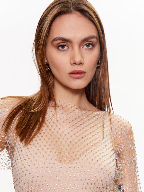 Samsøe Samsøe Samsøe Samsøe Rochie cocktail Evelina F23100150 Bej Regular Fit