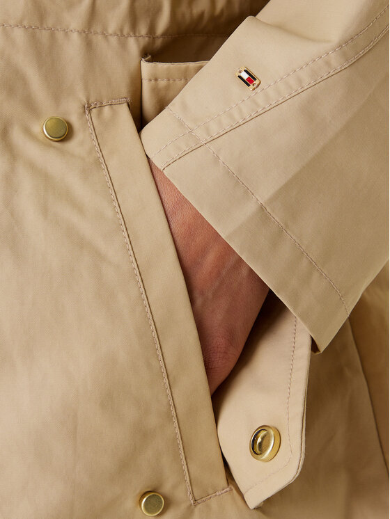 Tommy Hilfiger Tommy Hilfiger Parka WW0WW45621 Bézs Regular Fit