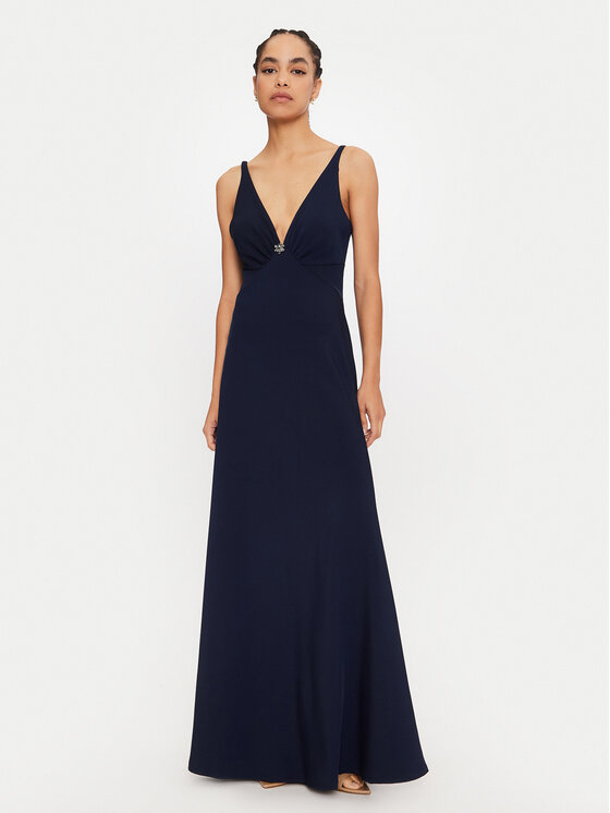 Rinascimento Rinascimento Abendkleid CFC0119827003 Dunkelblau Regular Fit