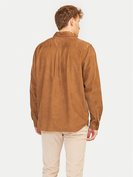 Jack&Jones Jack&Jones Srajca Cregent 12260725 Rjava Comfort Fit