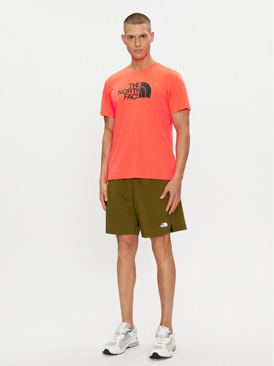 The North Face The North Face Funkčné tričko Reaxion Easy NF0A4CDV Oranžová Regular Fit