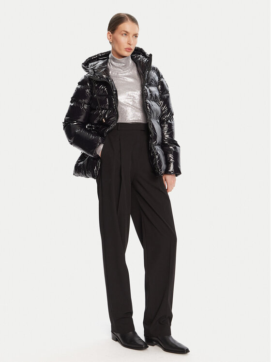 PINKO PINKO Kurtka zimowa Eleodoro 101597 A2P7 Czarny Regular Fit