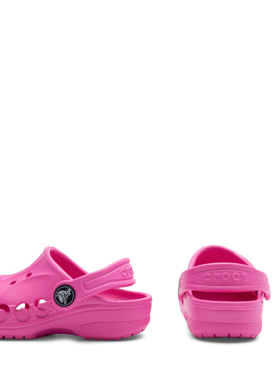Crocs Crocs Natikače BAYA CLOG T 207012-6QQ Ružičasta