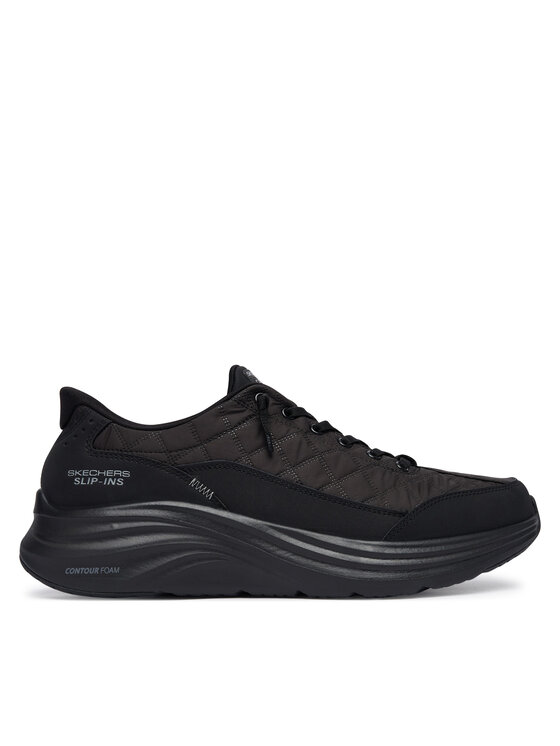 Skechers Skechers Tenisice Slip-Ins: Contour Foam - Cozy Fit 232619/BBK Crna