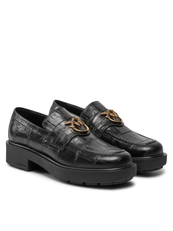 PINKO PINKO Loaferice Tina 01 SD0001P059 Crna
