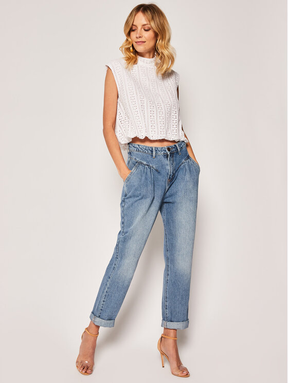 One Teaspoon One Teaspoon Relaxed fit traperice Pacifica Strtwalker 22933 Plava Regular Fit
