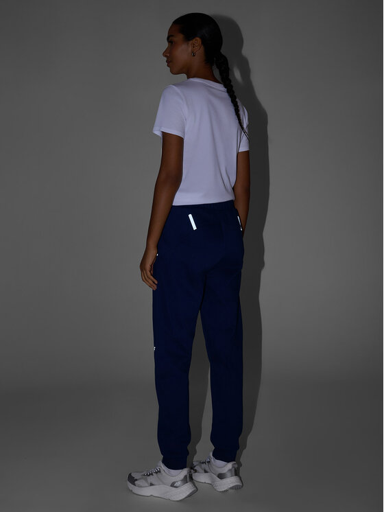 4F 4F Spodnie dresowe TREKKING Turkusowy Regular Fit