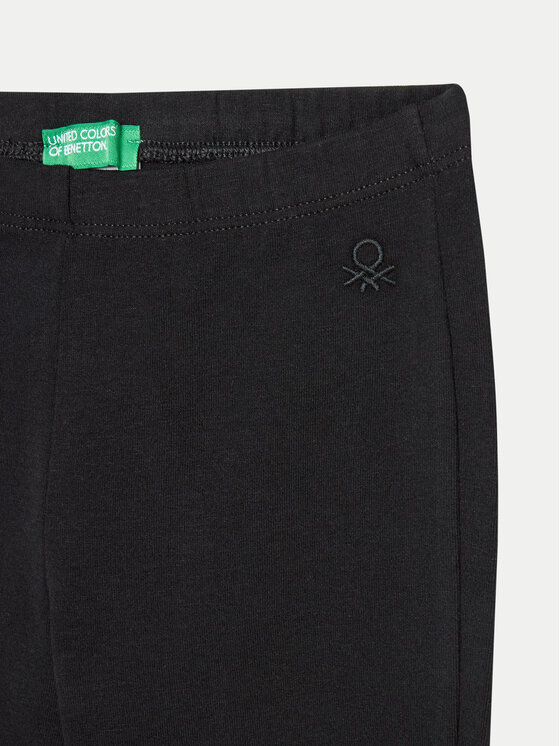 United Colors Of Benetton United Colors Of Benetton Leggings 3DKEGF028 Crna Flare Fit