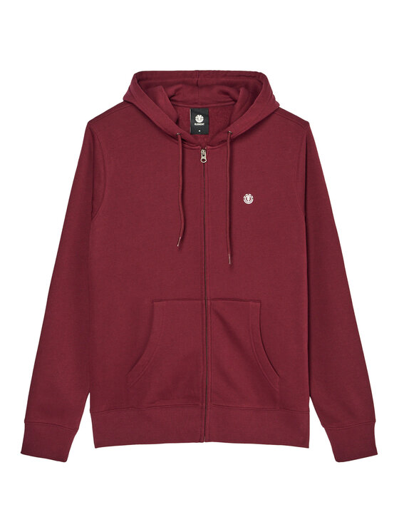 Element Element Bluză Icon Embroidery ELYFT00199 Vișiniu Regular Fit