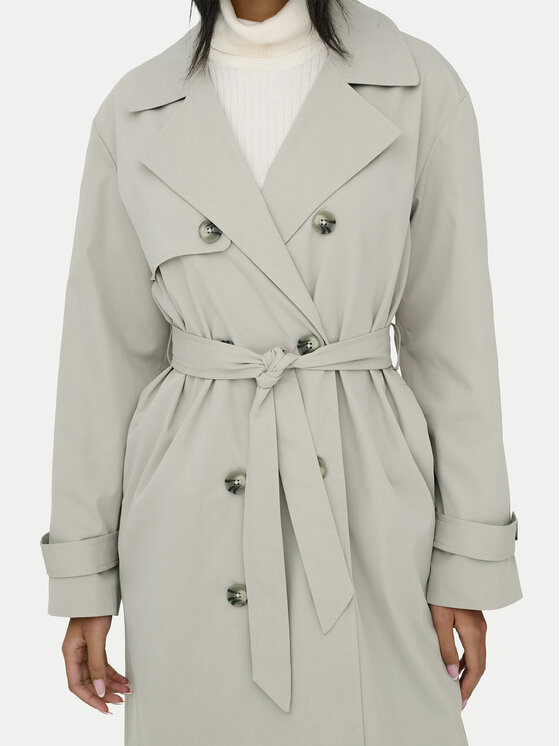 ONLY ONLY Trench Disa 15361536 Bež Regular Fit