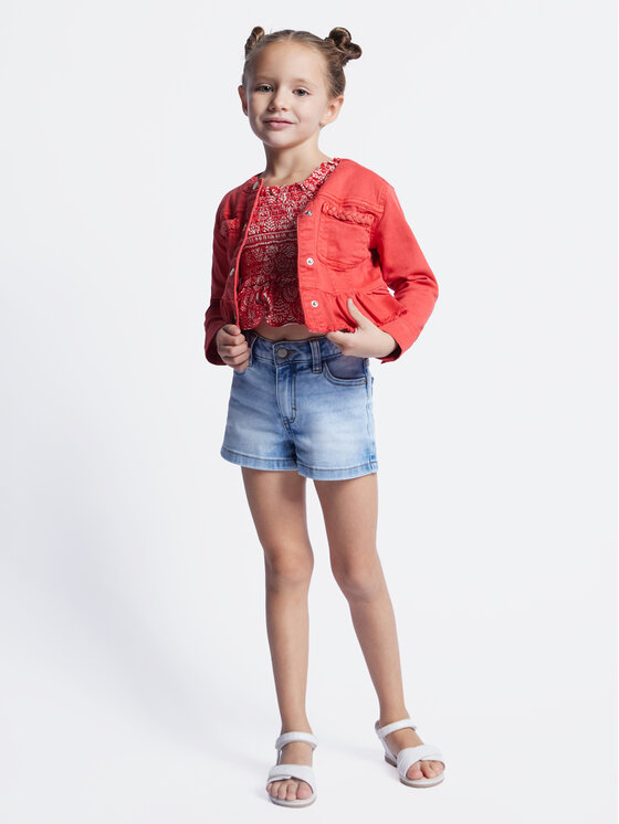 Mayoral Mayoral Jeans jakna 3473 Rdeča Regular Fit