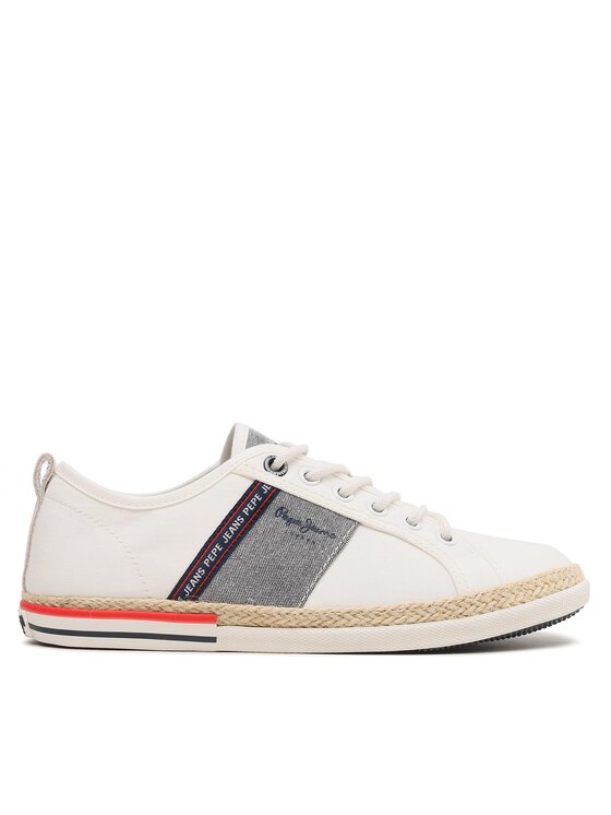 Teniși Pepe Jeans Maoui Tape PMS30917 White 800