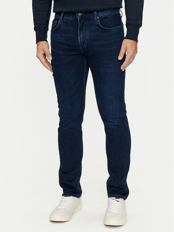 Tommy Hilfiger Tommy Hilfiger Джинси Denton MW0MW35728 Cиній Straight Fit