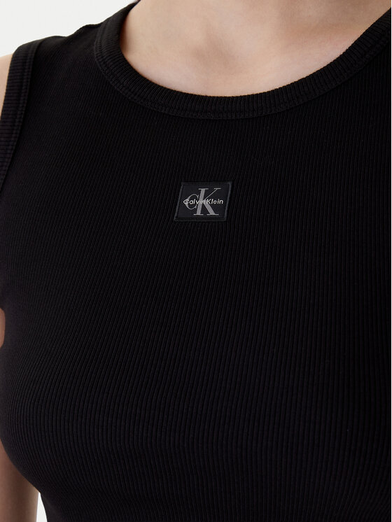 Calvin Klein Calvin Klein Top LV047C201G Czarny Slim Fit